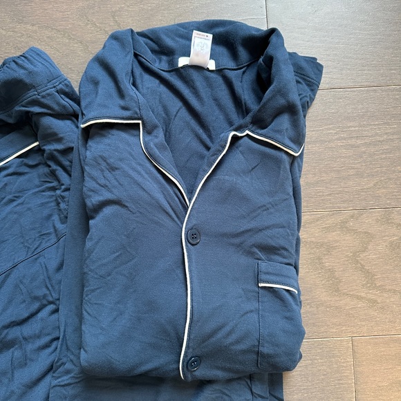 Men's Eberjey William TENCEL Modal Long PJ Set Size Large - Picture 2 of 9